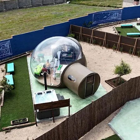 Luxury Bubble Retreat With Private Jacuzzi & Night Sky Views In Segovia, Spain Lyxtält